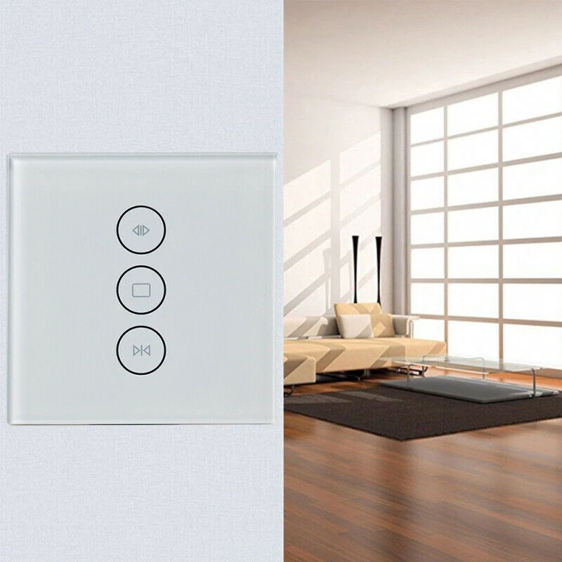86mm WiFi Smart Curtain Switch for Alexa/ ECHO/Google Home_OFSS