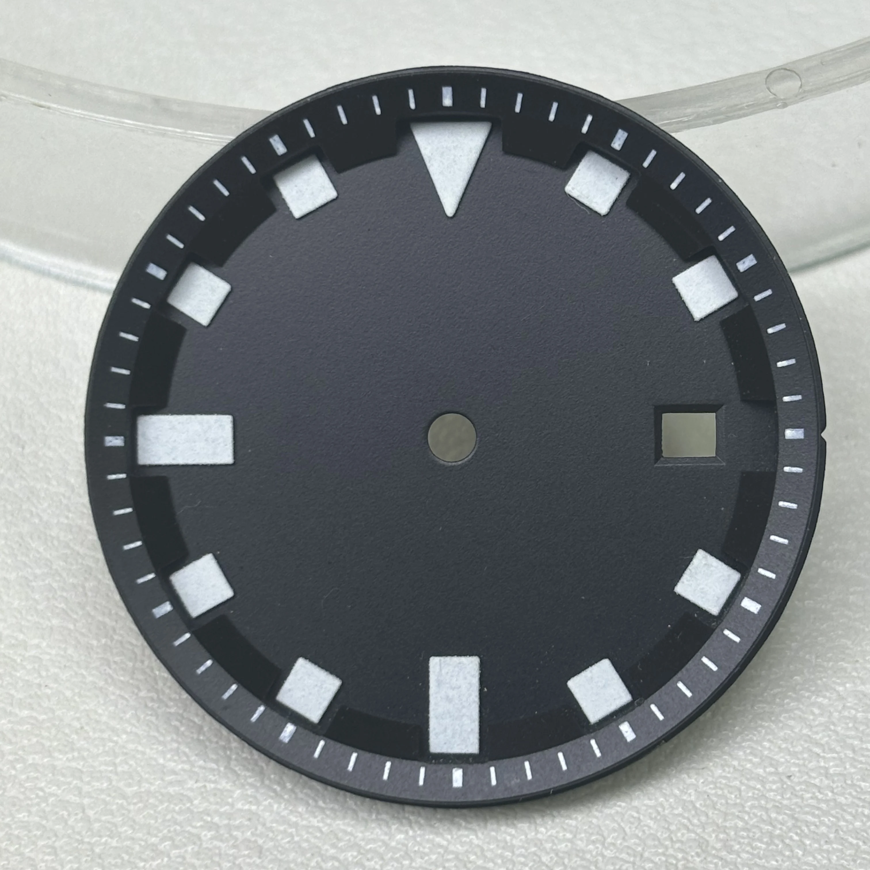 High-Quality Stainless Steel Men's Watch Dial - 31.8mm Diameter, 42.5mm Accessory Case