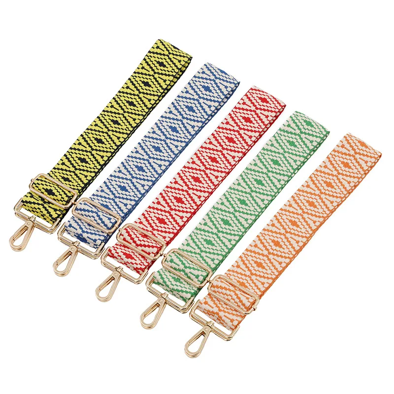 

Wide 5cm Adjustable Bag Strap Woman Straps for Crossbody Messenger Shoulder Bag Accessories Adjustable Embroidered Belts Straps