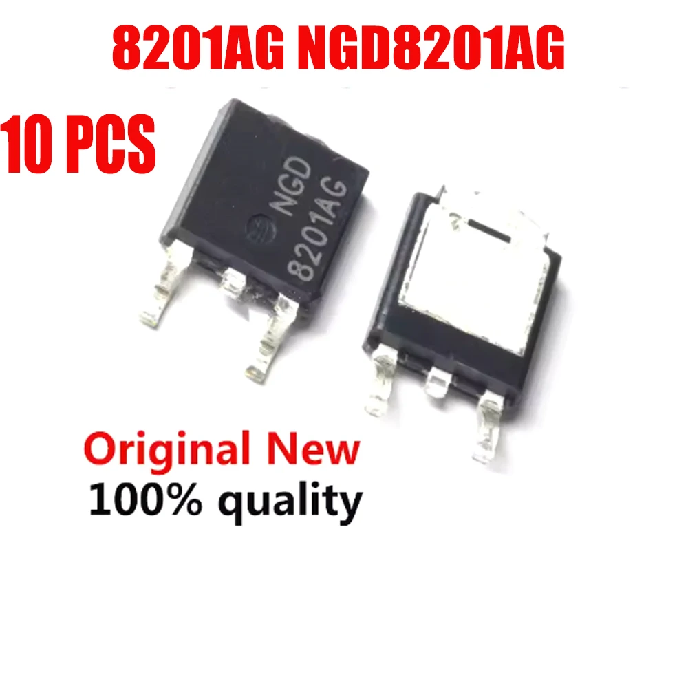 10pcs NGD8201AG NGD 8201AG TO-252 - Foto 5