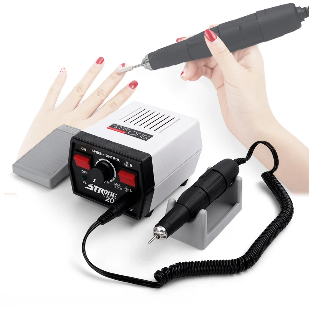 

35000RPM Electric Nail Drill Machine Mill Cutter Sets for Manicure Nail Tips Manicure Electric Nail Pedicure File Nail Equipment