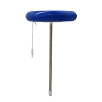 Thermomètre piscine flottant, plaque à cadran centigrade, jauge température l'eau avec ficelle, pour spa, étang, 5