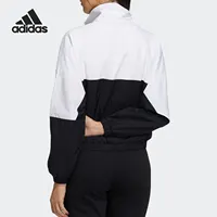 Adidas véritable saisonnier nouvelle veste de sport décontractée à fermeture éclair pour femme GP5425 2