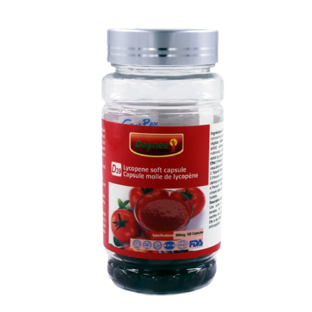Lycopene soft capsules maintain hormone balance enhance immunity protect vision improve skin health health food