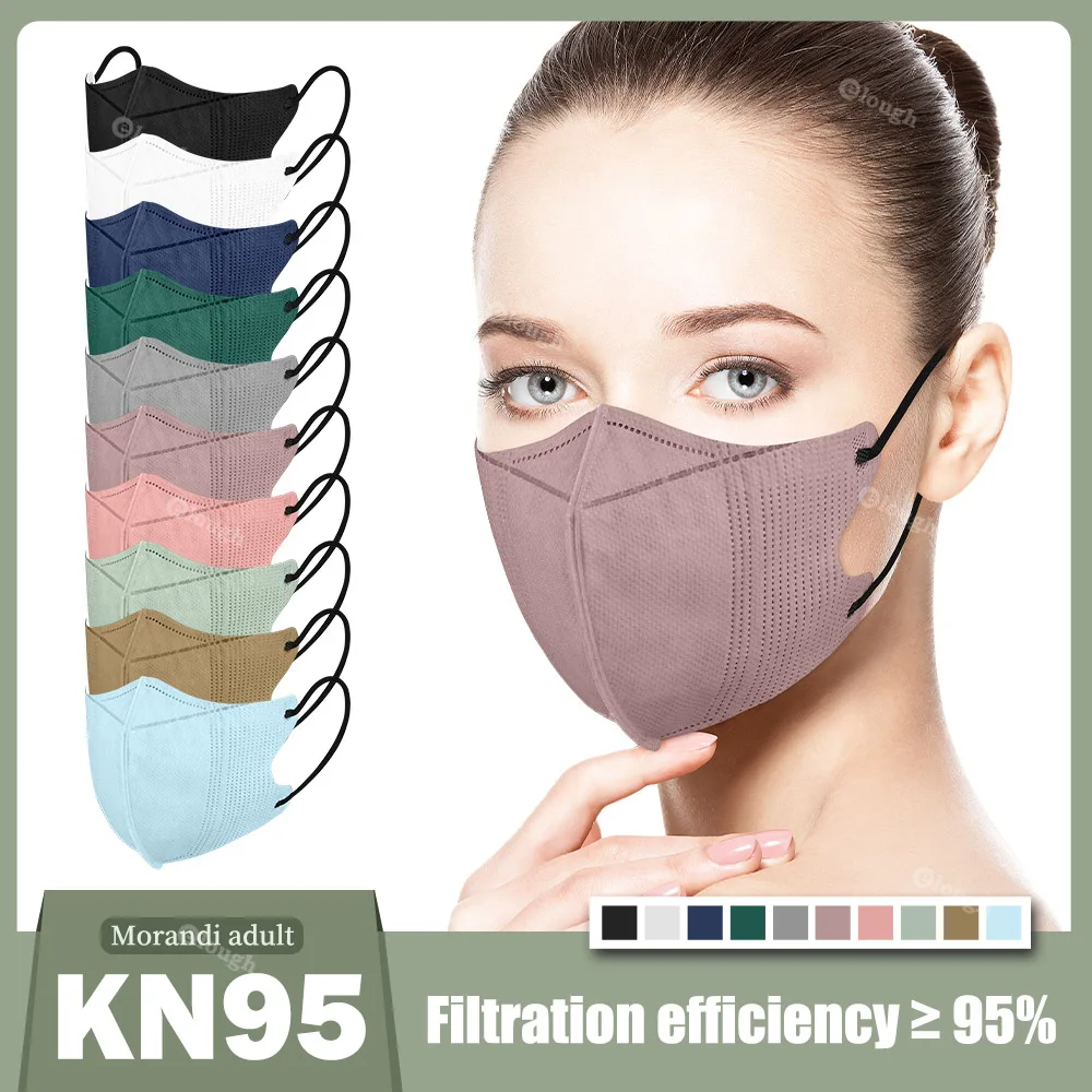Mascarillas FPP2 KN95 маски для взрослых 3D Mascarilla FFP2 Homologada España 4-слойная FFP2Mask CE Certficate Mask FFP 2 FP2