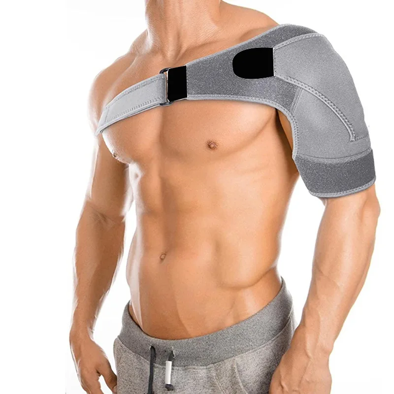 Adjustable Sports Shoulder Brace With Left/Right Universal Strap- Sports Support And Single Shoulder Compression 3