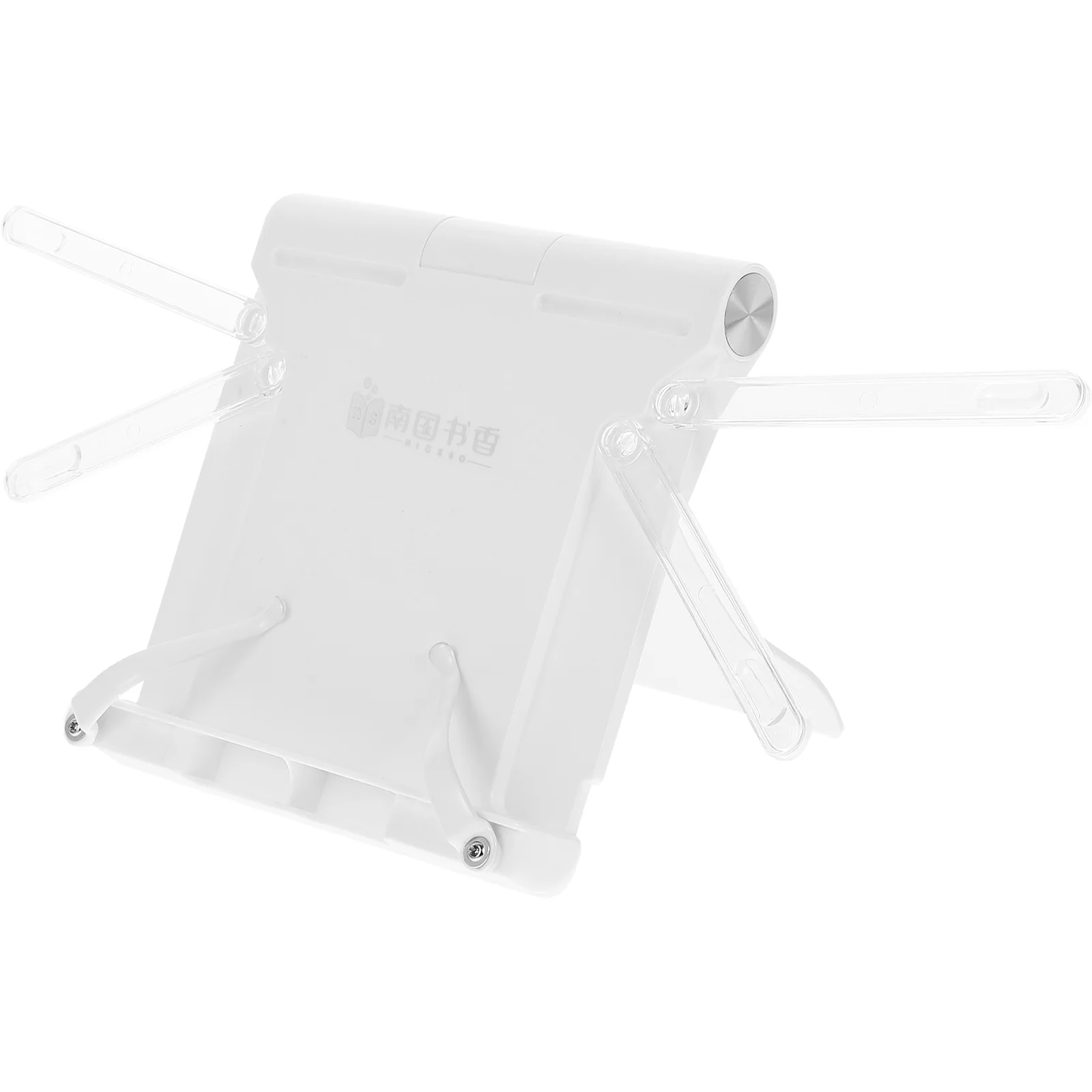 

Portable Reading Bookshelf Holder Small Stand Shelves Textbook Students Adjustable Rack Learning Desktop Outdoor