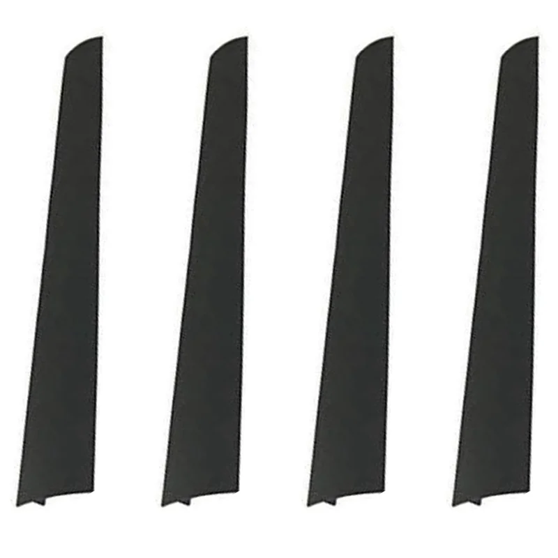 4X Silicone Stove Space Covers, Heat Resistant Oven Space Filler Seals Space Between Stovetop And Counter Black-Best Selling