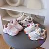 Fashion Girl Shoe 2024Autumn New Light Up Kid Sneakers Breathable Kid Shoes Versatile Boy Tennis Shoes Light Casual Shoes Tenis 1