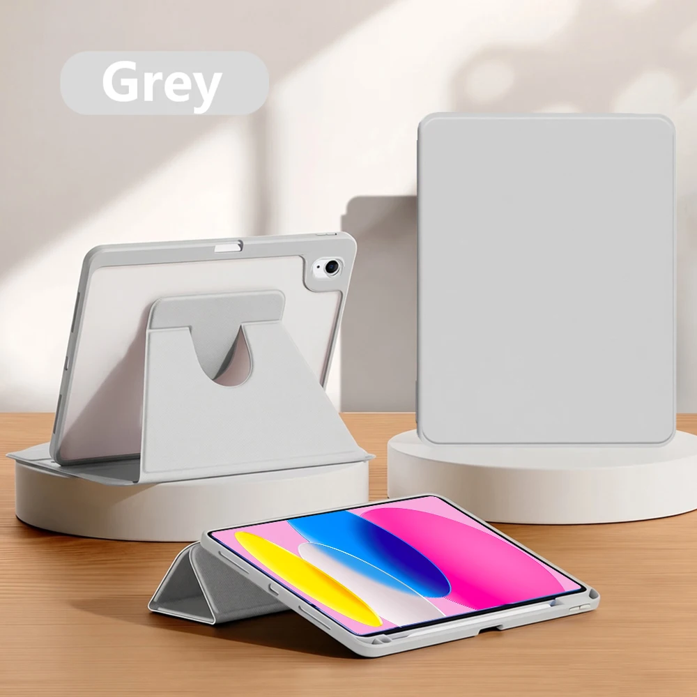 360° Rotatable Acrylic Tablet Case