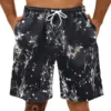 Summer Printed Beach Shorts For Men Fashion Sports Cargo Pants Straight Leg Loose Shorts Drawstring Elastic Waisted Trousers 1