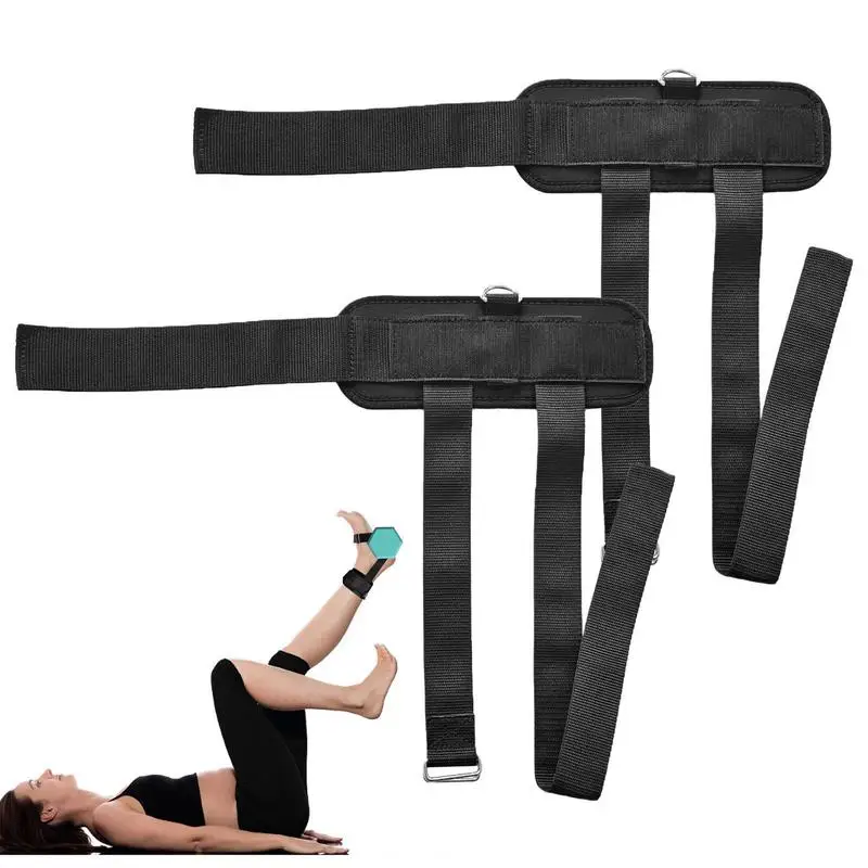 

Ankle Straps Padded Ankle Cuffs Gym Lower Body Exercises Fitness Accessories Glute Ankle Strap For Booty Hip Abductors Exercise