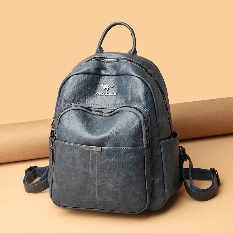Luxury Backpack Female Designer Women's Shoulder Bag School Backpack for Girl High Quality Leisure Sac A Dos Travel Backbags 5