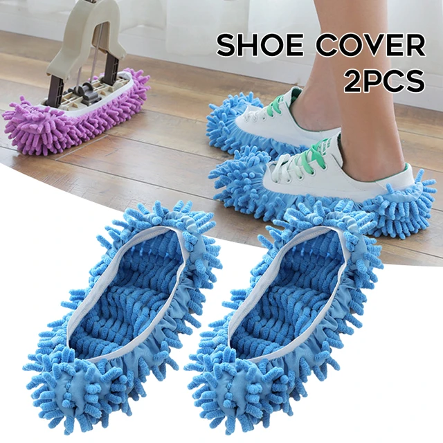 Zapatillas para limpiar el suelo, mopa para limpiar el suelo, 2 piezas -  AliExpress