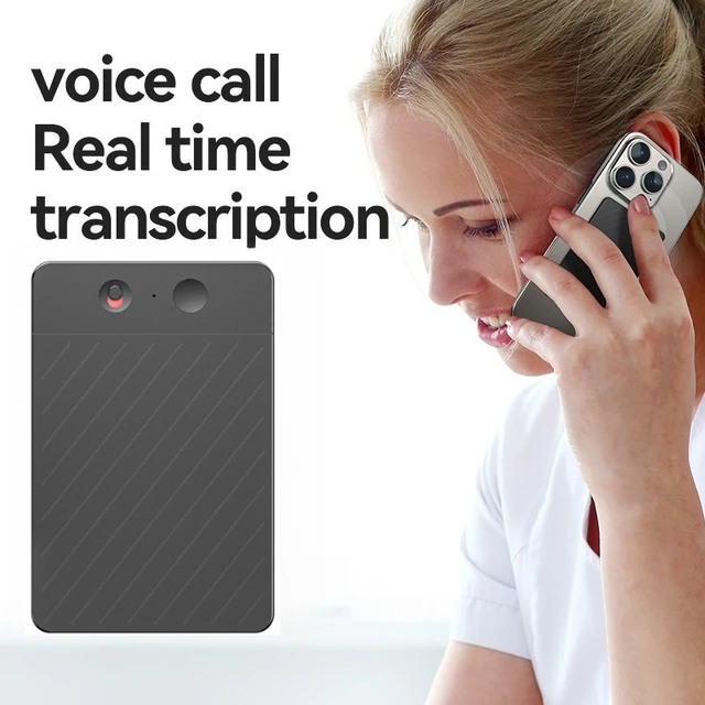 New AI ChatGPT-4 Intelligent Translation Voice Recorder Audio App Phone Call Record Transcribe Summarize Language Sound Device