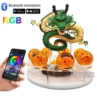 Lampe Dragon Ball Shenlong, figurine d'action Shenron DBZ, veilleuse LED Shenlong 7 étoiles, figurine IkAnime en cristal, cadeau de collection 1