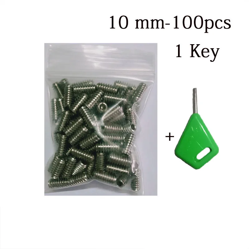 Stainless steel 316 American standard 10#-24 surfboard fin special screw concave end hex socket fixed machine top wire Fin screw