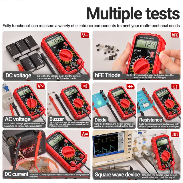Digital Multimeter Tester 5