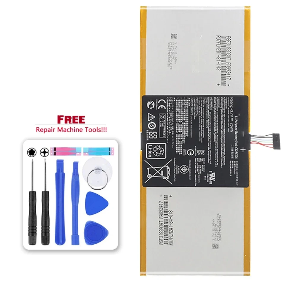 

Аккумулятор C12P1301 6560 мАч для ASUS MemoPad 10,1 TF303K 1B014A K00A ME302C