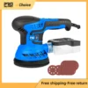 400W Random Orbital Electric Sander Machine 7-Speed Transmission With 21Pcs 125mm Sandpapers Dust PROSTORMER 1
