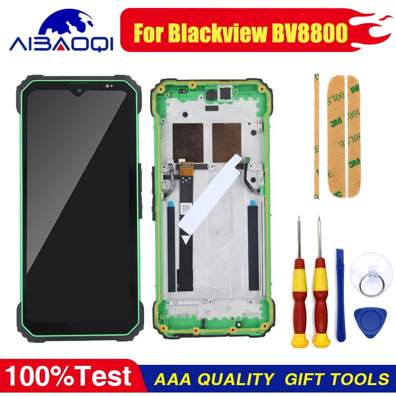 XUNQIYI-ǰ  ġ ũ LCD ÷ Blackview BV8800, BL8800 ,  ͸ Ŀ , Ϻ ü ǰ