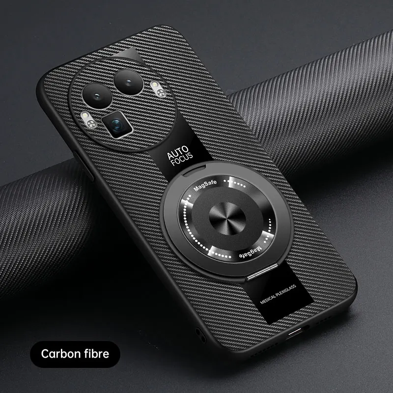 Leather Case with 360° Stand and Shockproof Protection - Anti-fall Design