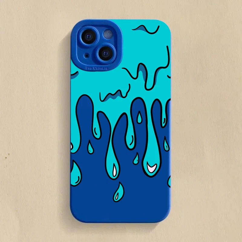 Vibrant Graffiti Art Shockproof Silicone Phone Case Cover