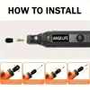 USB Cordless Rotary Tool Kit Woodworking Engraving Pen DIY For Jewelry Metal Glass Mini Wireless Drill 4