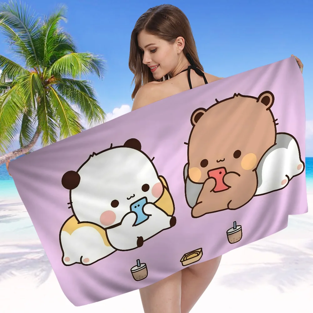 Ctue Bubu Dudu Microfiber Beach Towel Absorbent Quick dry Soft Yoga Swimming Resort Mountain Climbing Towel 5
