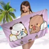 Ctue Bubu Dudu Microfiber Beach Towel Absorbent Quick dry Soft Yoga Swimming Resort Mountain Climbing Towel 5
