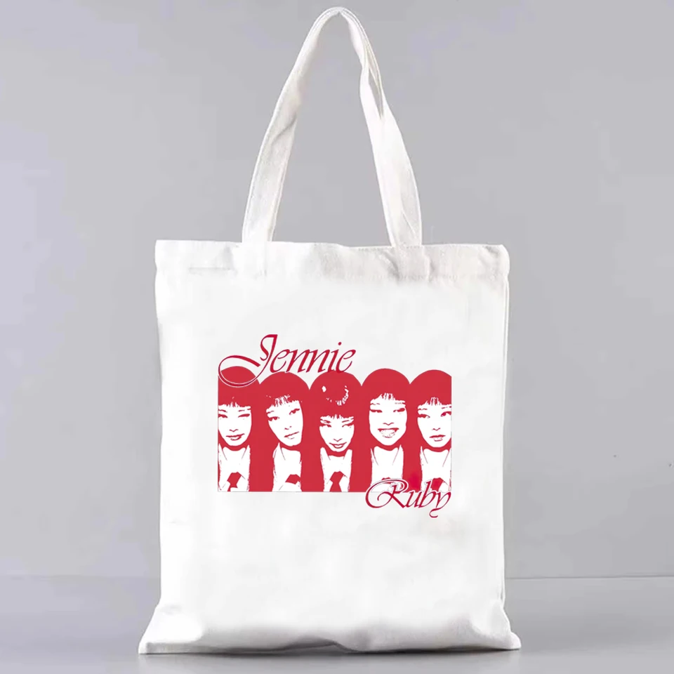 BLACK PINK ジェニ Ruby Tote トートバッグ Amazon.com: Jennie Ruby Flowers Tote Bag : Clothing, Shoes