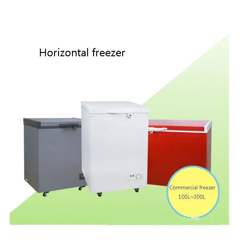 

Horizontal Freezer Household Top Door Large-capacity Refrigerator Small Single-temperature Cabinet