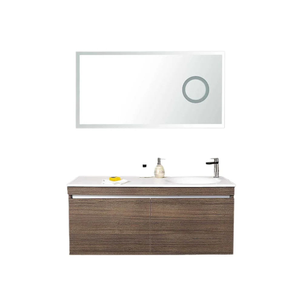 Home Wall Mounted Solid Wood Bathroom Cabinet Bathroom Vanity