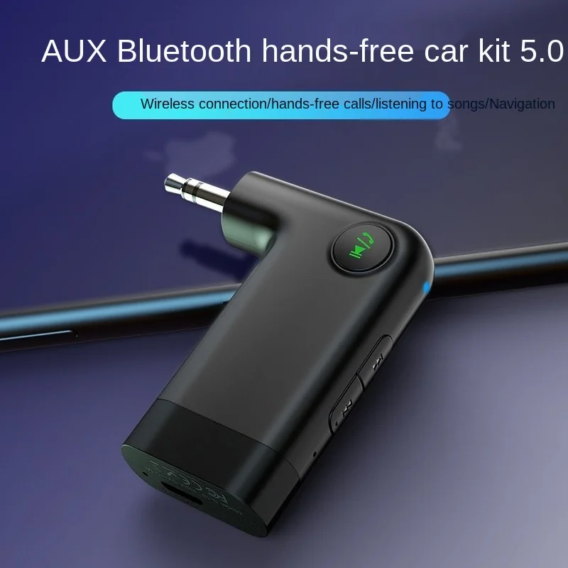 Car Hands free Bluetooth Receiver with Microphone 5.0 AptX LL 3.5 Mm