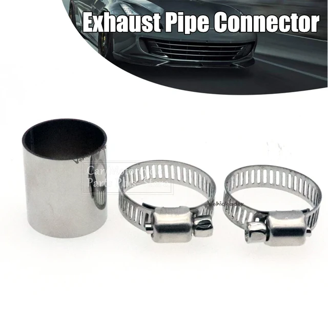 24mm Air Diesel Parking Heater Exhaust Pipe Connector Stainless Steel Gas  Vent Hose With Clamps For Webasto - AliExpress