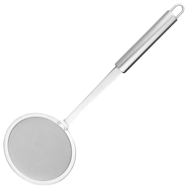 

Skimmer Spoon, Swify Stainless Steel Fine Mesh Food Strainer Japanese Hot Pot Skimmer For Cooking Foam Grease Oil Filter