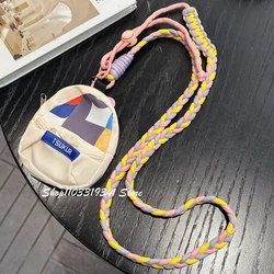 Chic Triangle Coin Purse with Adjustable Crossbody Phone Lanyard - Other (K - 0134)