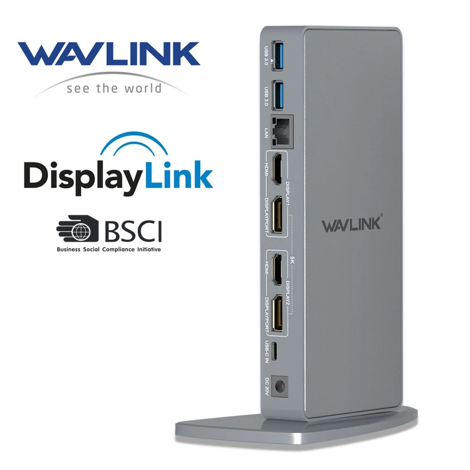 Wavlink Universal Docking Station Usb3 