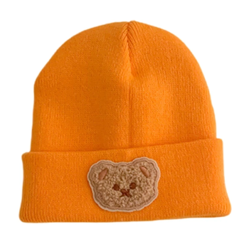 Children's Knitted Hat Soft and Warm Bonnet Headgear for Autumn and Winter Wear 066B