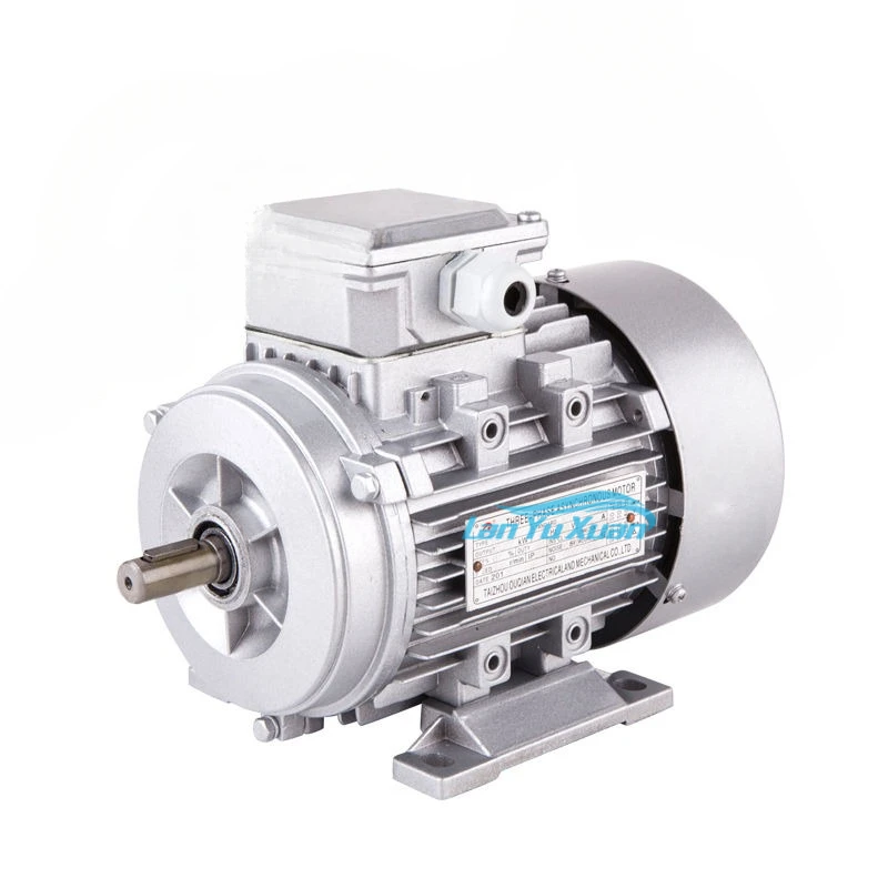 

YS8022 1.1KW-2 stage three-phase asynchronous motor aluminum shell copper wire national standard 380V19 shaft