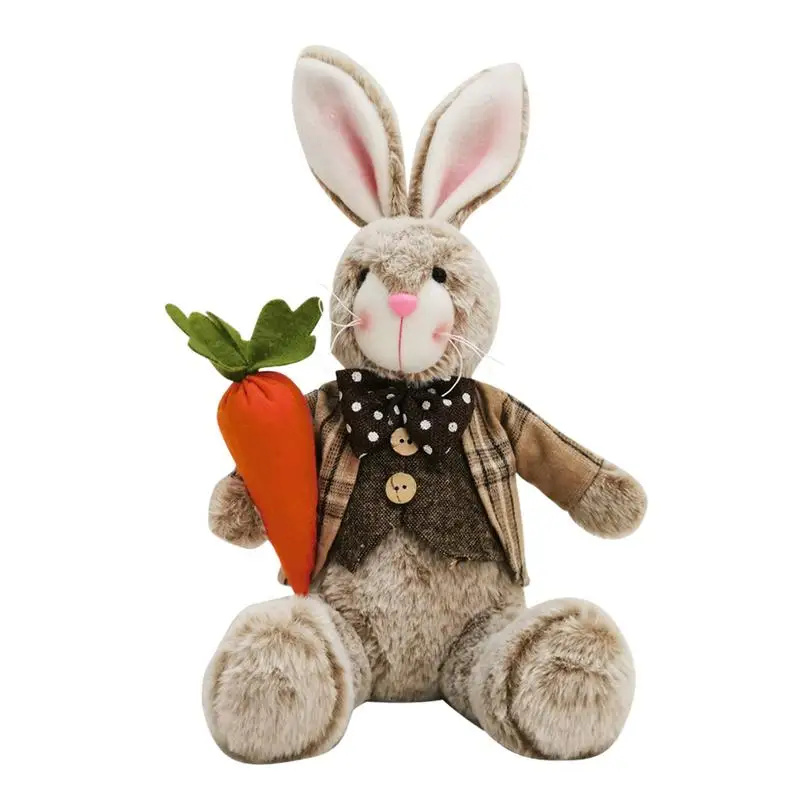 

Плюшевый кролик, милое животное, мягкая плюшевая кукла, игрушка, мягкий и милый кролик, набивное животное, 35 см/13,7 дюйма, мягкая игрушка-кролик