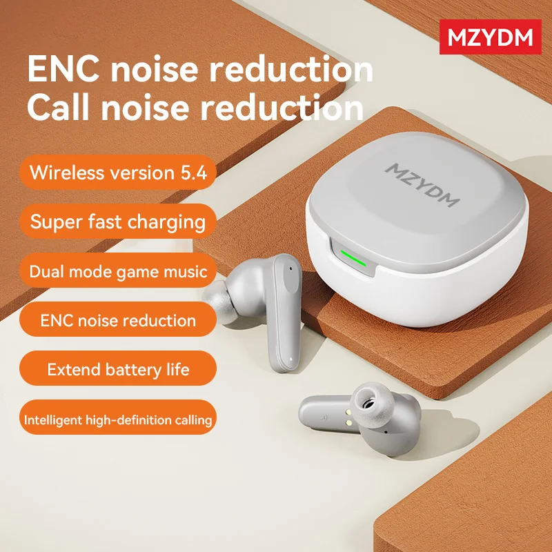 Enhanced Wireless Bluetooth Earphones with Noise Cancelling and Long Battery Life