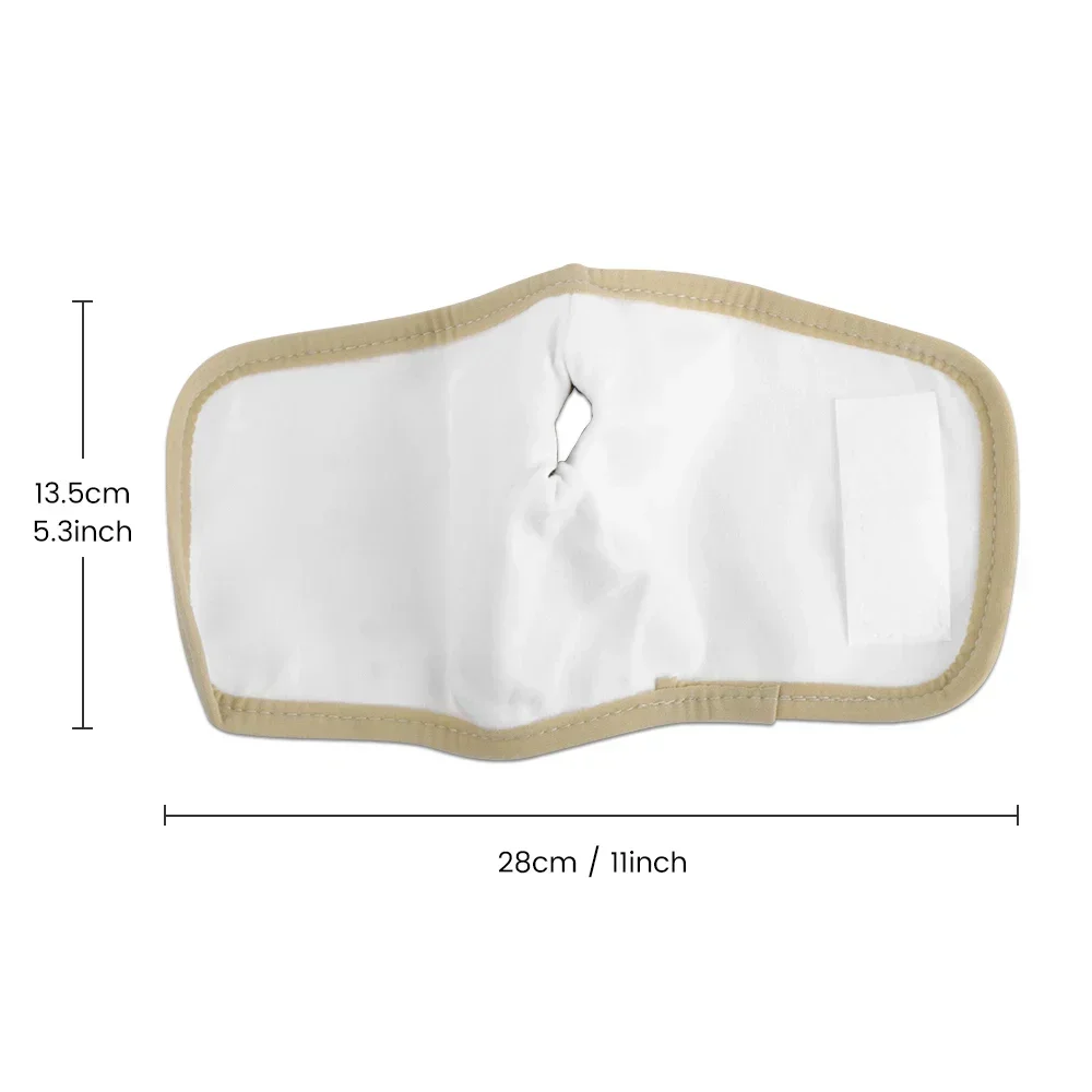 Castor Oil Packs Reusable Castor Oil Hand WrapOrganic Wrist Castor Oil Wrap Promotes Circulation Relieves Inflammation Prevent Leakage Health