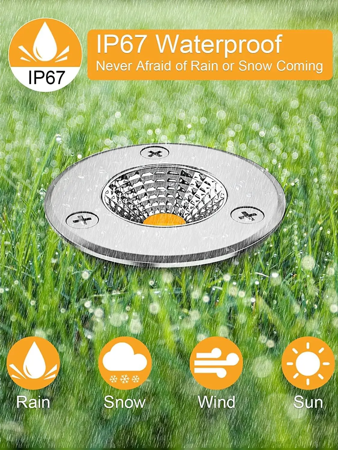 รูปสินค้า ไฟ LED กันน้ำ IP67 สำหรับจัดสวน 6-10 ชิ้น 5W/10W/15W