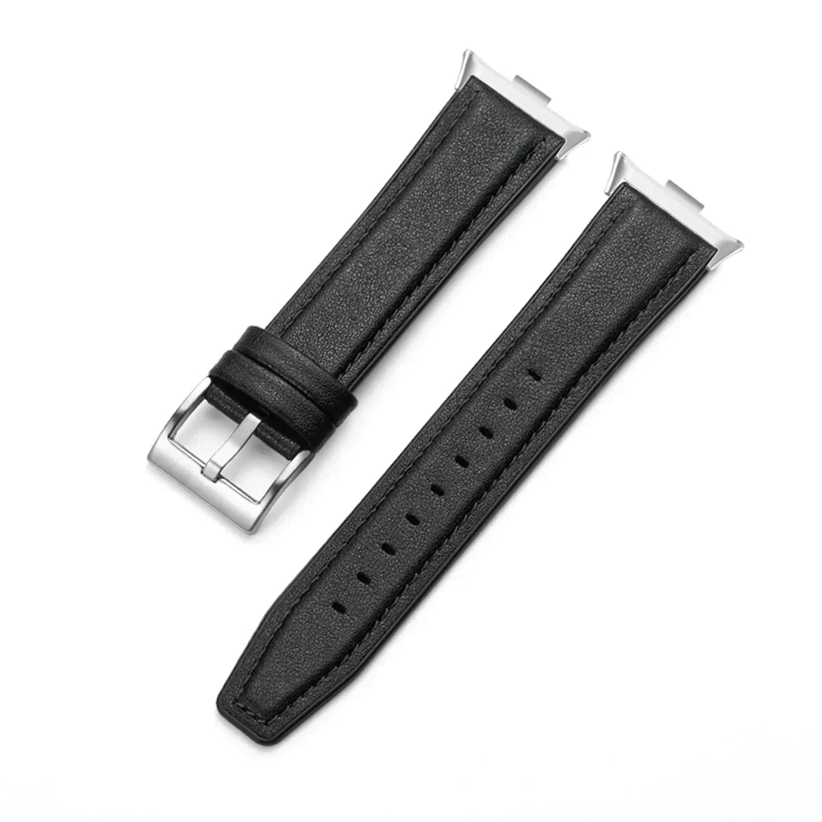 Vintage Leather Strap Wristband for Smartwatches - Replaceable Accessory Bracelet