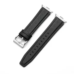 Premium Leather Wrist Strap - Smart Watch Sport Accessory Bracelet for Mi Band 8 9 Pro (BBS)