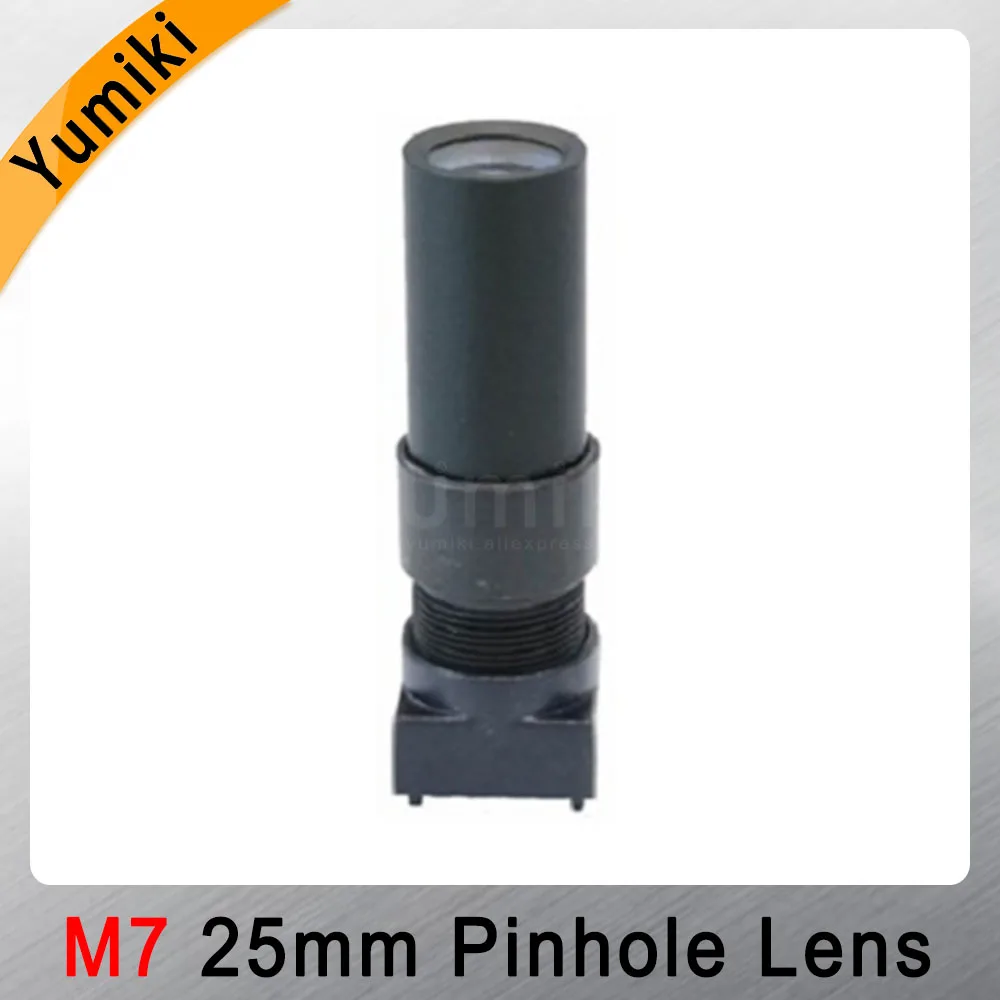 

2MP 25mm pinhole Lens CCTV Lens M7*0.35 mount Image Format 1/2.7" F6.0 Fixed Iris long viewing