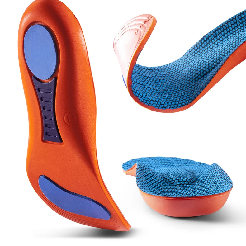 Enhanced Sport Comfort Insoles: Orthopedic Support, Shock Absorption, Breathable Cushion for Active Feet