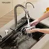 Waterfall Sink Kitchen Sink Stainless Steel Dishwashing Basin Multi-Function Large Single Tank Kitchen Novel Kitchen Accessories 6
