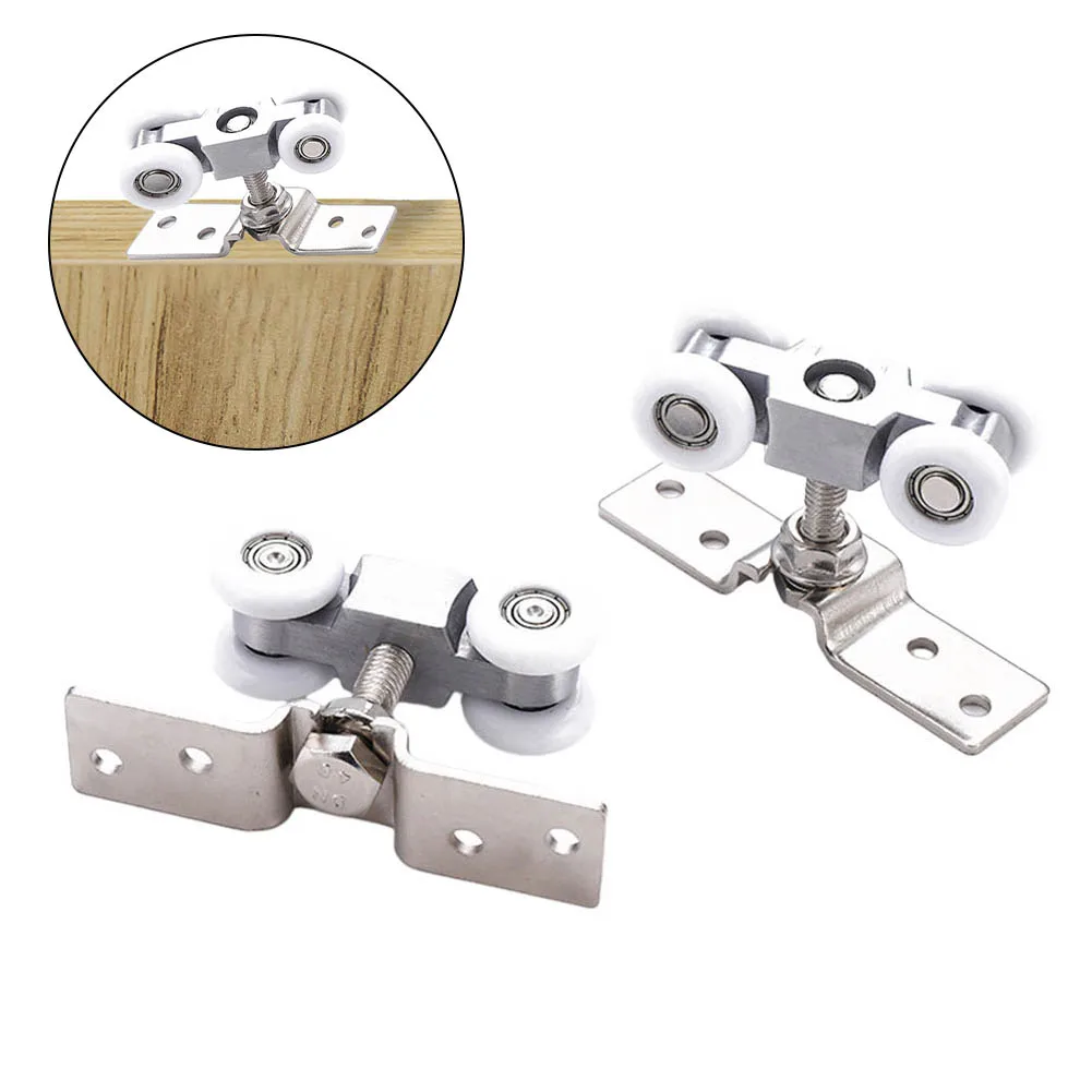 Door Track Door Guide Fold Hanging Doors Hanging Rail Mute Push And Pull Sliding Stainless Steel sliding door track